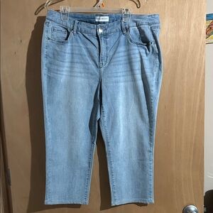 Lane Bryant Light Blue Capri Jeans